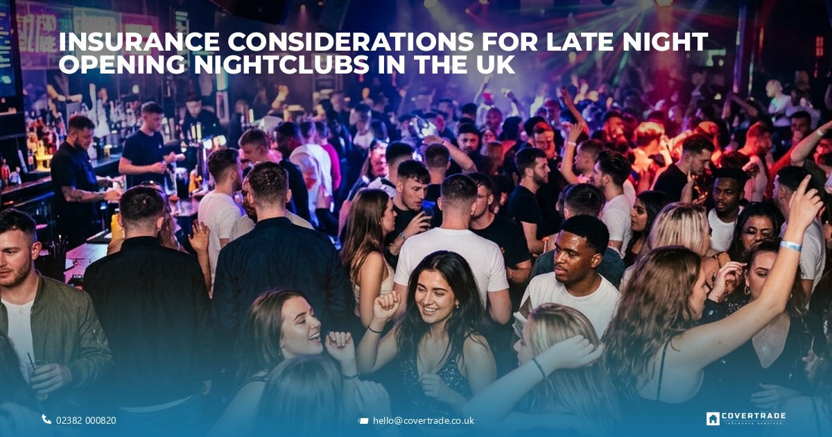 Lively nightclub scene with vibrant lighting