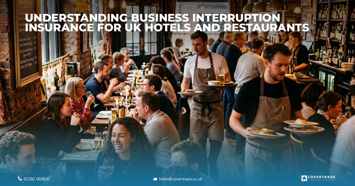 UK restaurant with customers and staff
